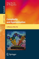 Book cover of: Complexity and Approximation. By: Dingzhu Du
