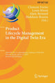 Book cover of: Product Lifecycle Management in the Digital Twin Era. By: Clement Fortin