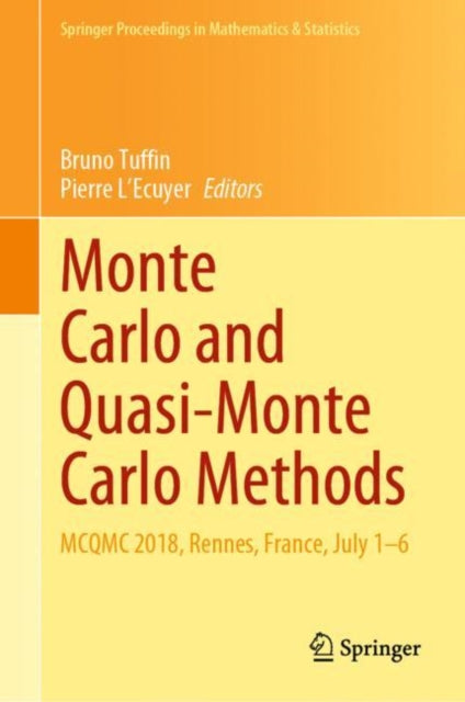 Book cover of: Monte Carlo and Quasi-Monte Carlo Methods. By: Bruno Tuffin