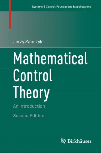 Book cover of: Mathematical Control Theory. By: Jerzy Zabczyk