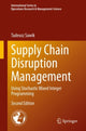 Book cover of: Supply Chain Disruption Management. By: Tadeusz Sawik