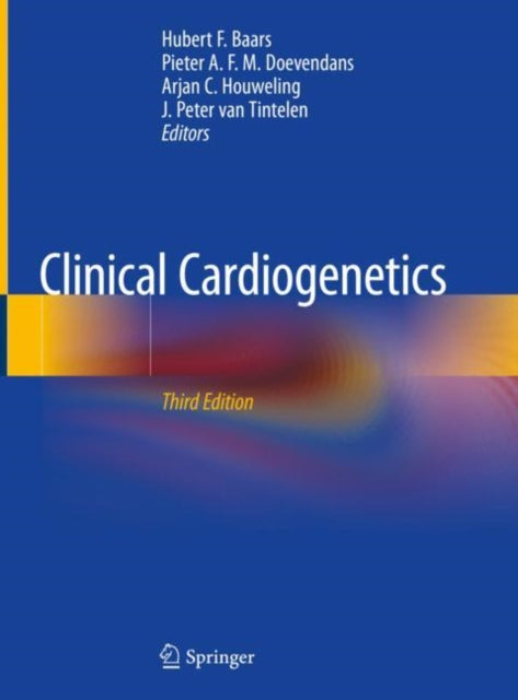 Book cover of: Clinical Cardiogenetics. By: Hubert F. Baars