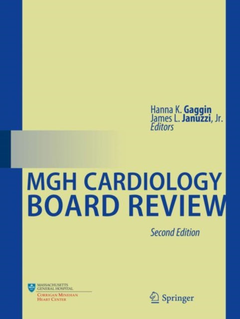 Book cover of: MGH Cardiology Board Review. By: Hanna K. Gaggin