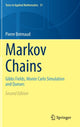 Book cover of: Markov Chains. By: Pierre Brémaud