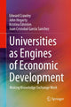 Book cover of: Universities as Engines of Economic Development. By: Edward Crawley