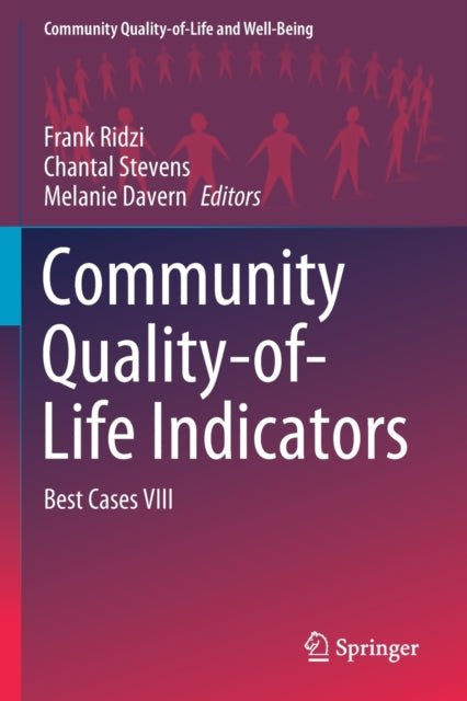 Book cover of: Community Quality-of-Life Indicators. By: Frank Ridzi