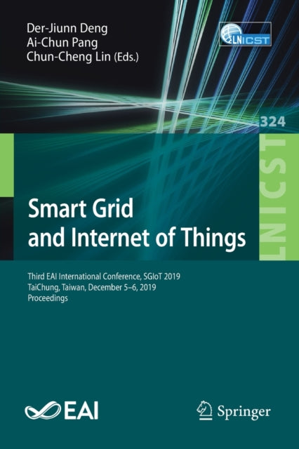 Book cover of: Smart Grid and Internet of Things. By: Der-Jiunn Deng