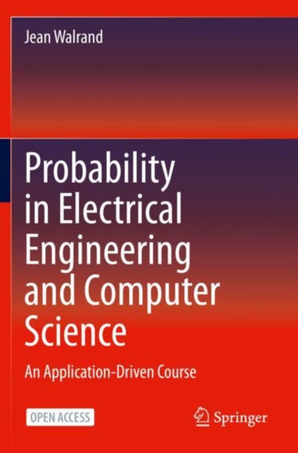 Book cover of: Probability in Electrical Engineering and Computer Science. By: Jean Walrand