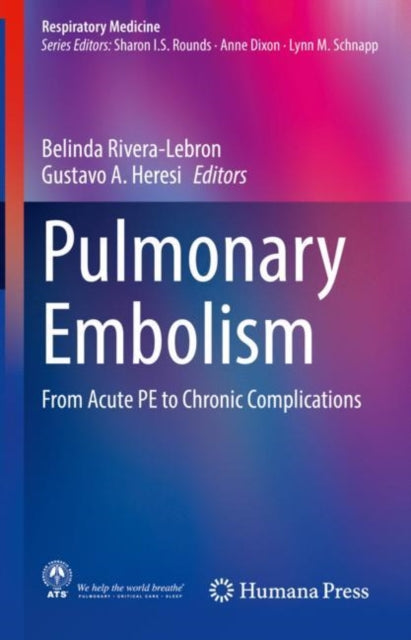Book cover of: Pulmonary Embolism. By: Belinda Rivera-Lebron