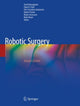 Book cover of: Robotic Surgery. By: Farid Gharagozloo