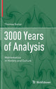 Book cover of: 3000 Years of Analysis. By: Thomas Sonar