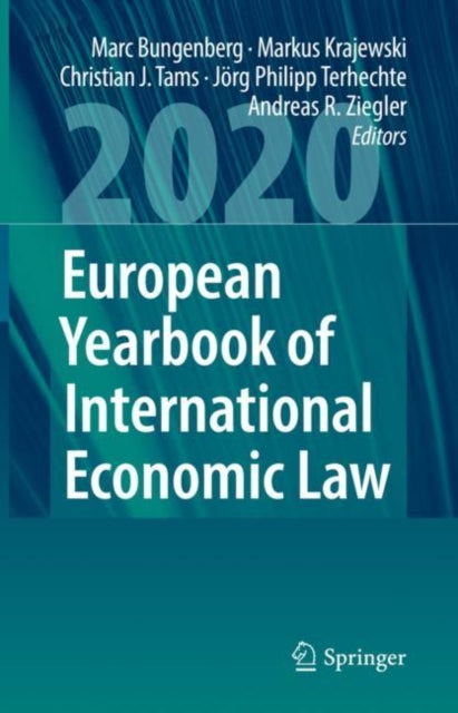 Book cover of: European Yearbook of International Economic Law 2020. By: Marc Bungenberg