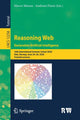Book cover of: Reasoning Web. Declarative Artificial Intelligence. By: Marco Manna