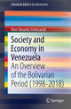 Book cover of: Society and Economy in Venezuela. By: Vitor Eduardo Schincariol