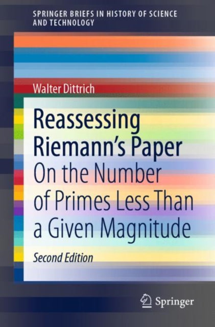 Book cover of: Reassessing Riemann's Paper. By: Walter Dittrich