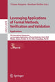 Book cover of: Leveraging Applications of Formal Methods, Verification and Validation: Applications. By: Tiziana Margaria