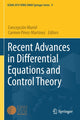 Book cover of: Recent Advances in Differential Equations and Control Theory. By: Concepción Muriel