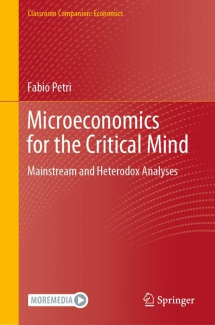 Book cover of: Microeconomics for the Critical Mind. By: Fabio Petri