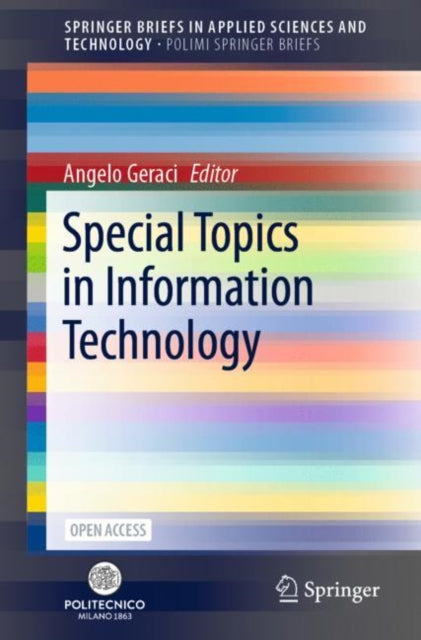Book cover of: Special Topics in Information Technology. By: Angelo Geraci