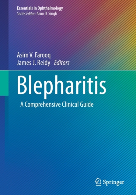 Book cover of: Blepharitis. By: Asim V. Farooq