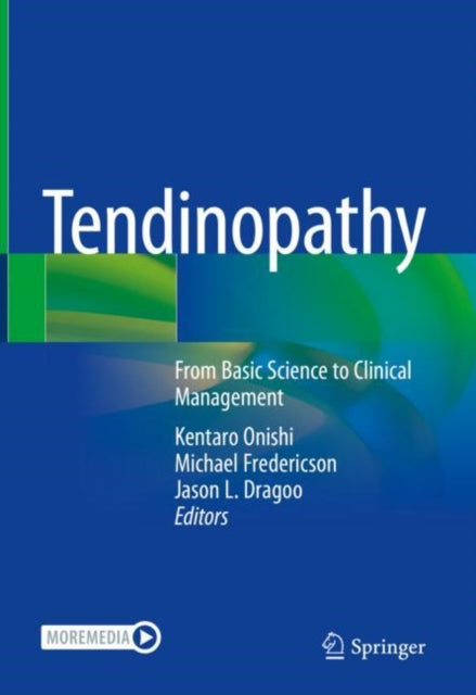 Book cover of: Tendinopathy. By: Kentaro Onishi