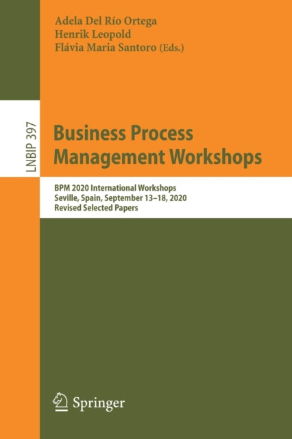 Book cover of: Business Process Management Workshops. By: Adela Del-Río-Ortega