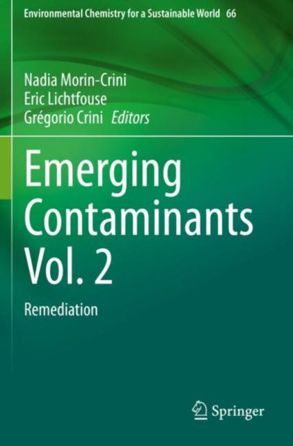 Book cover of: Emerging Contaminants Vol. 2. By: Nadia Morin-Crini