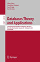 Book cover of: Databases Theory and Applications. By: Miao Qiao