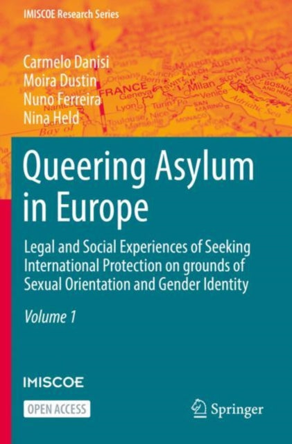 Book cover of: Queering Asylum in Europe. By: Carmelo Danisi