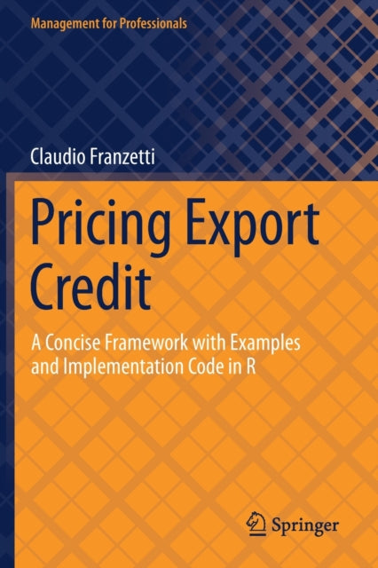Book cover of: Pricing Export Credit. By: Claudio Franzetti