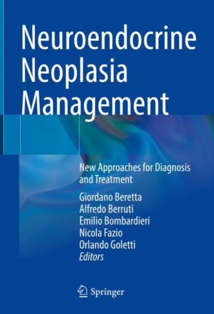 Book cover of: Neuroendocrine Neoplasia Management. By: Giordano Beretta