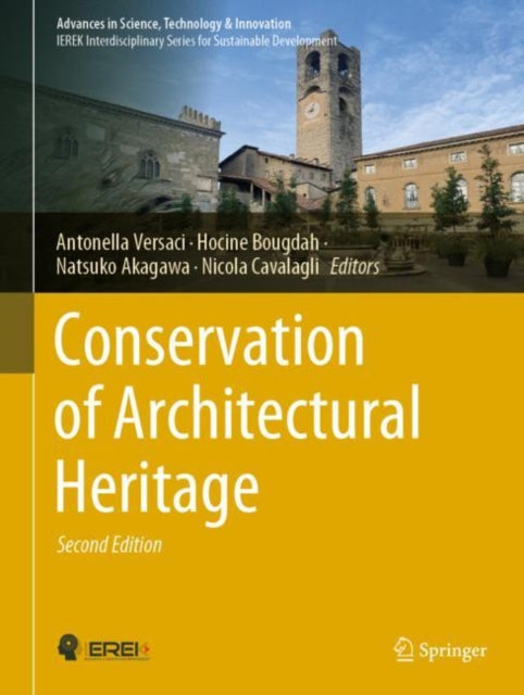 Book cover of: Conservation of Architectural Heritage. By: Antonella Versaci