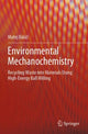 Book cover of: Environmental Mechanochemistry. By: Matej Baláž