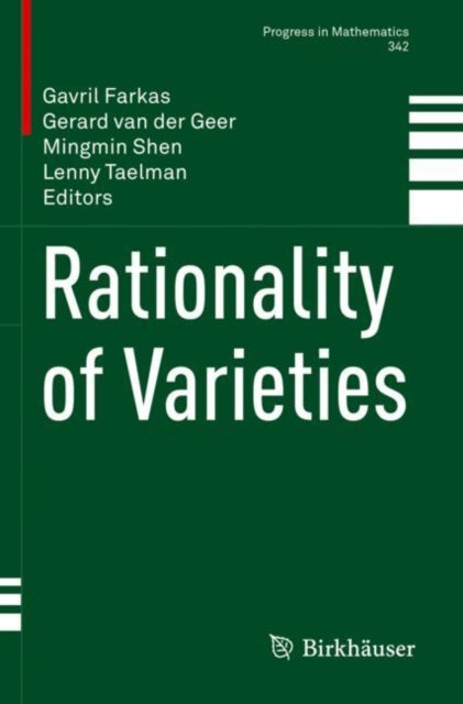 Book cover of: Rationality of Varieties. By: Gavril Farkas