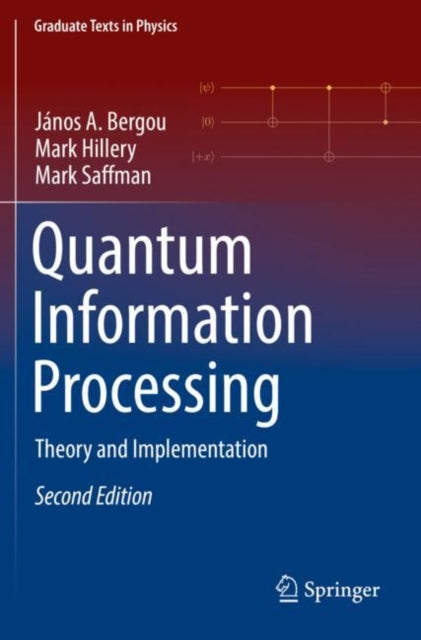 Book cover of: Quantum Information Processing. By: János A. Bergou