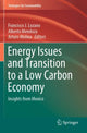 Book cover of: Energy Issues and Transition to a Low Carbon Economy. By: Francisco J. Lozano