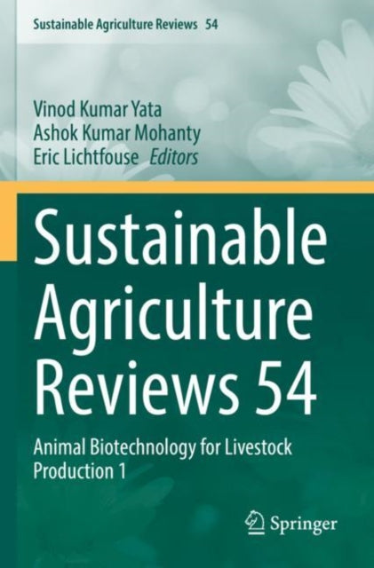 Book cover of: Sustainable Agriculture Reviews 54. By: Vinod Kumar Yata