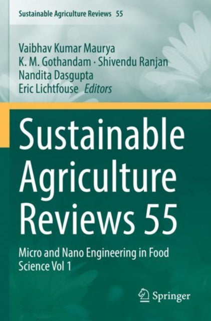 Book cover of: Sustainable Agriculture Reviews 55. By: Vaibhav Kumar Maurya