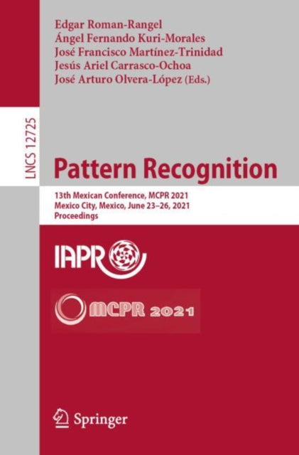 Book cover of: Pattern Recognition. By: Edgar Roman-Rangel