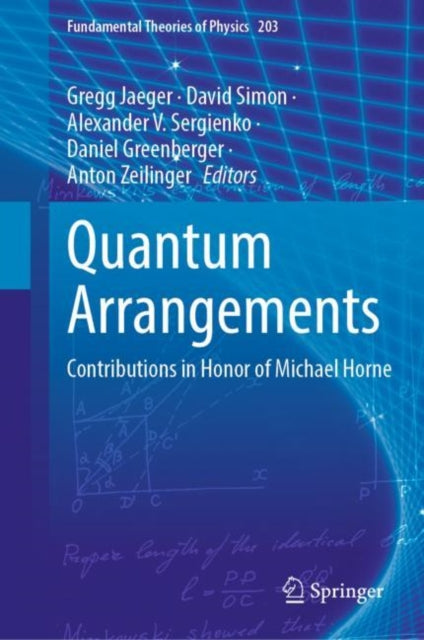 Book cover of: Quantum Arrangements. By: Gregg Jaeger