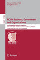 Book cover of: HCI in Business, Government and Organizations. By: Fiona Fui-Hoon Nah