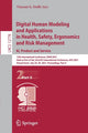 Book cover of: Digital Human Modeling and Applications in Health, Safety, Ergonomics and Risk Management. AI, Product and Service. By: Vincent G. Duffy