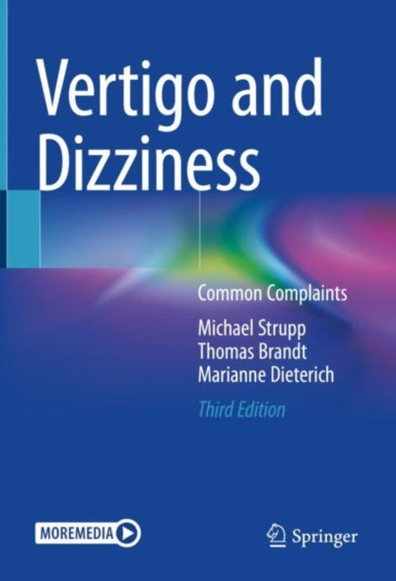 Book cover of: Vertigo and Dizziness. By: Michael Strupp