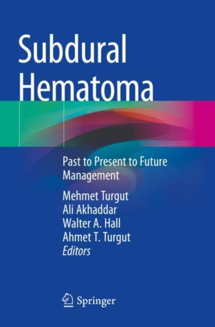 Book cover of: Subdural Hematoma. By: Mehmet Turgut