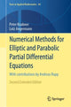 Book cover of: Numerical Methods for Elliptic and Parabolic Partial Differential Equations. By: Peter Knabner
