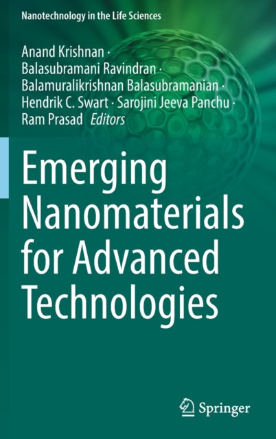 Book cover of: Emerging Nanomaterials for Advanced Technologies. By: Anand Krishnan