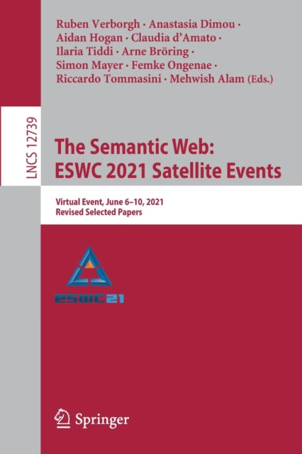 Book cover of: Semantic Web: ESWC 2021 Satellite Events. By: Ruben Verborgh