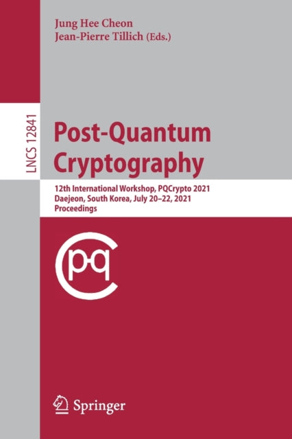 Book cover of: Post-Quantum Cryptography. By: Jung Hee Cheon