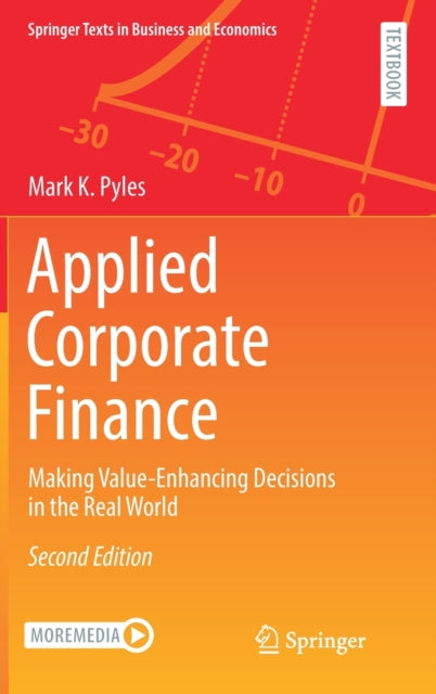 Book cover of: Applied Corporate Finance. By: Mark K. Pyles