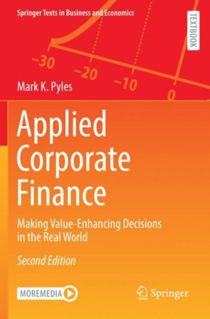 Book cover of: Applied Corporate Finance. By: Mark K. Pyles